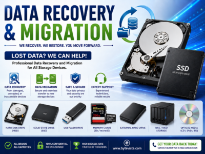 Professional Website Development and Tech Support 2 data recovery and migration poster